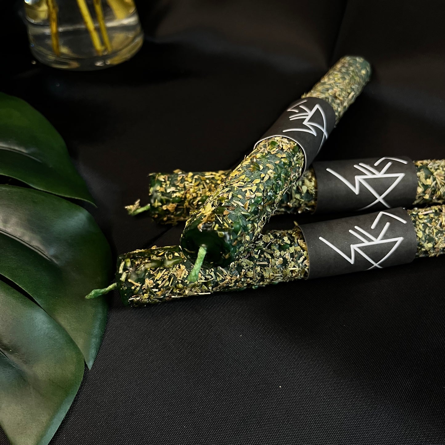 Programmierte Kerze - Wohlstand