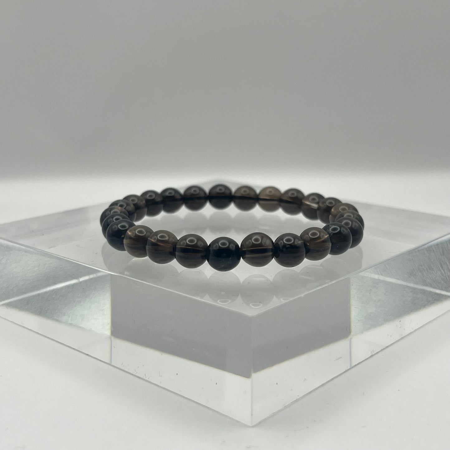 Dunkler Rauchquarz 6mm