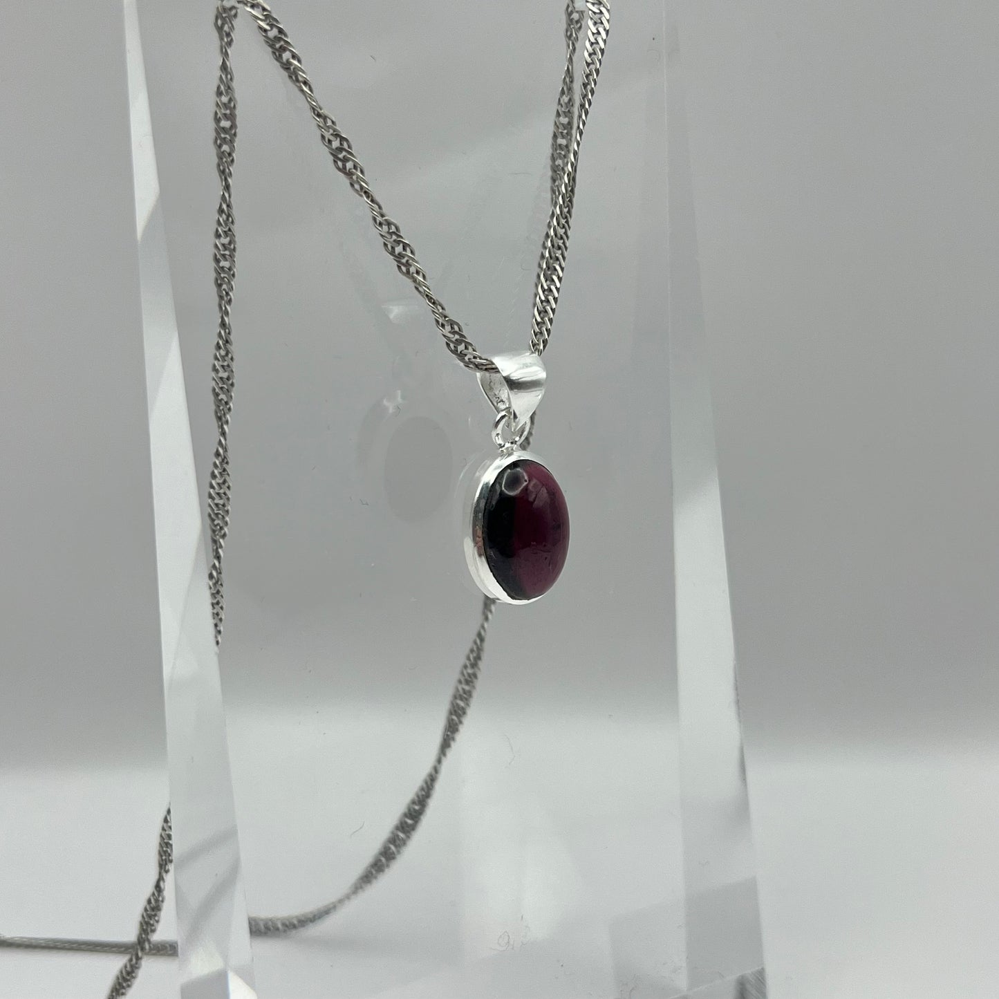 Granat Anhänger (925)