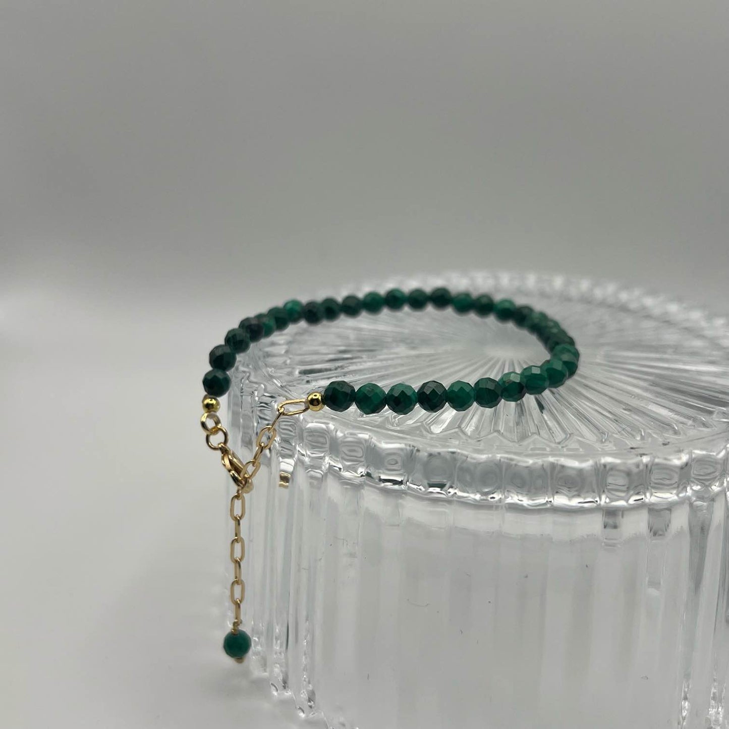 Facettierter Malachit