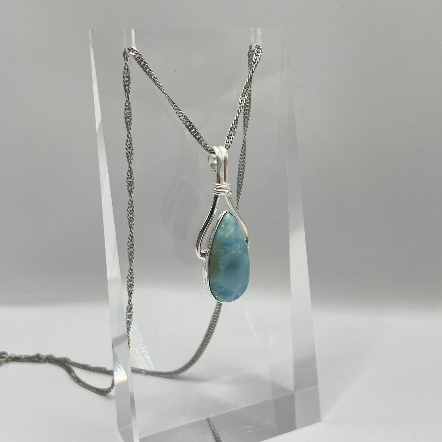 Larimar Anhänger (925)