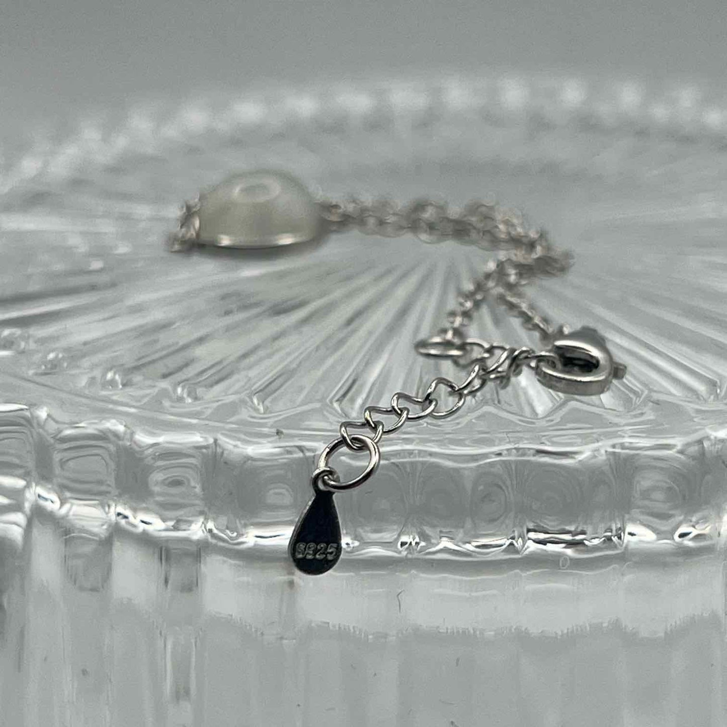 Geschliffener Mondstein Armband - Harmonie