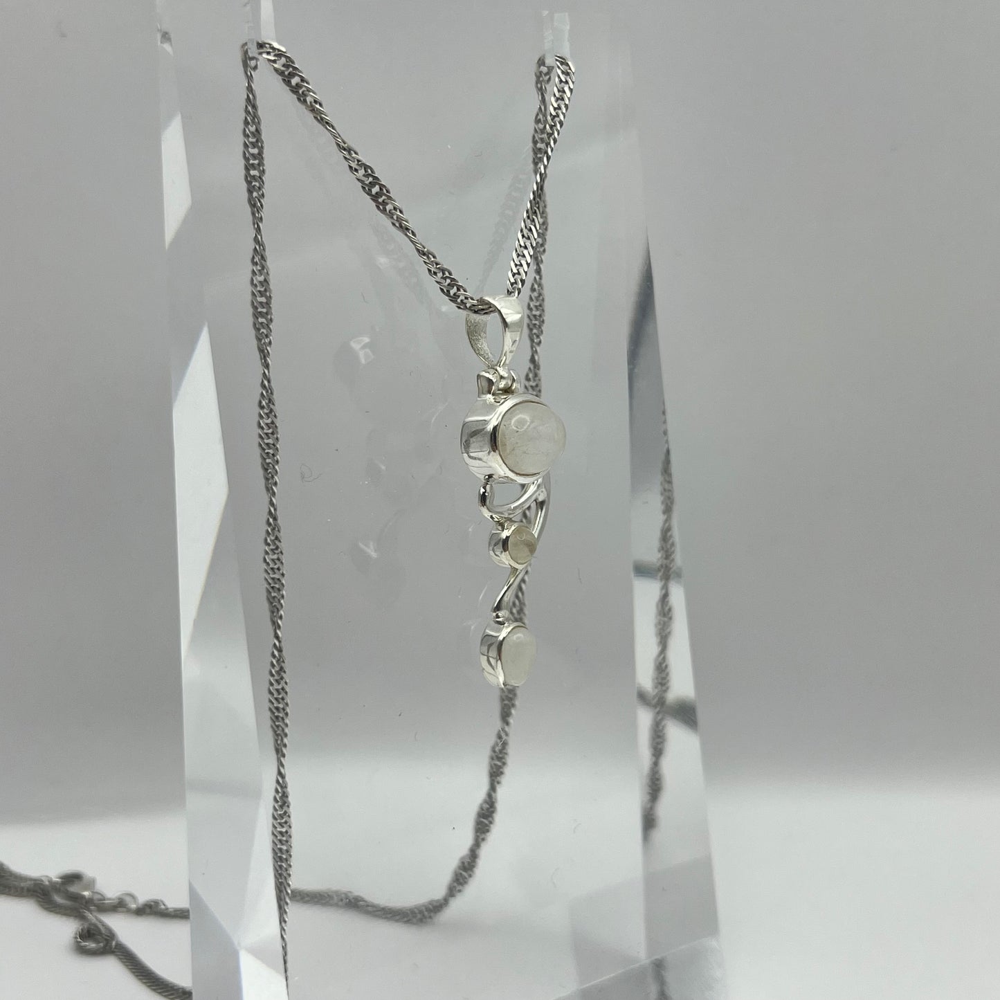 Mondstein Anhänger (925)