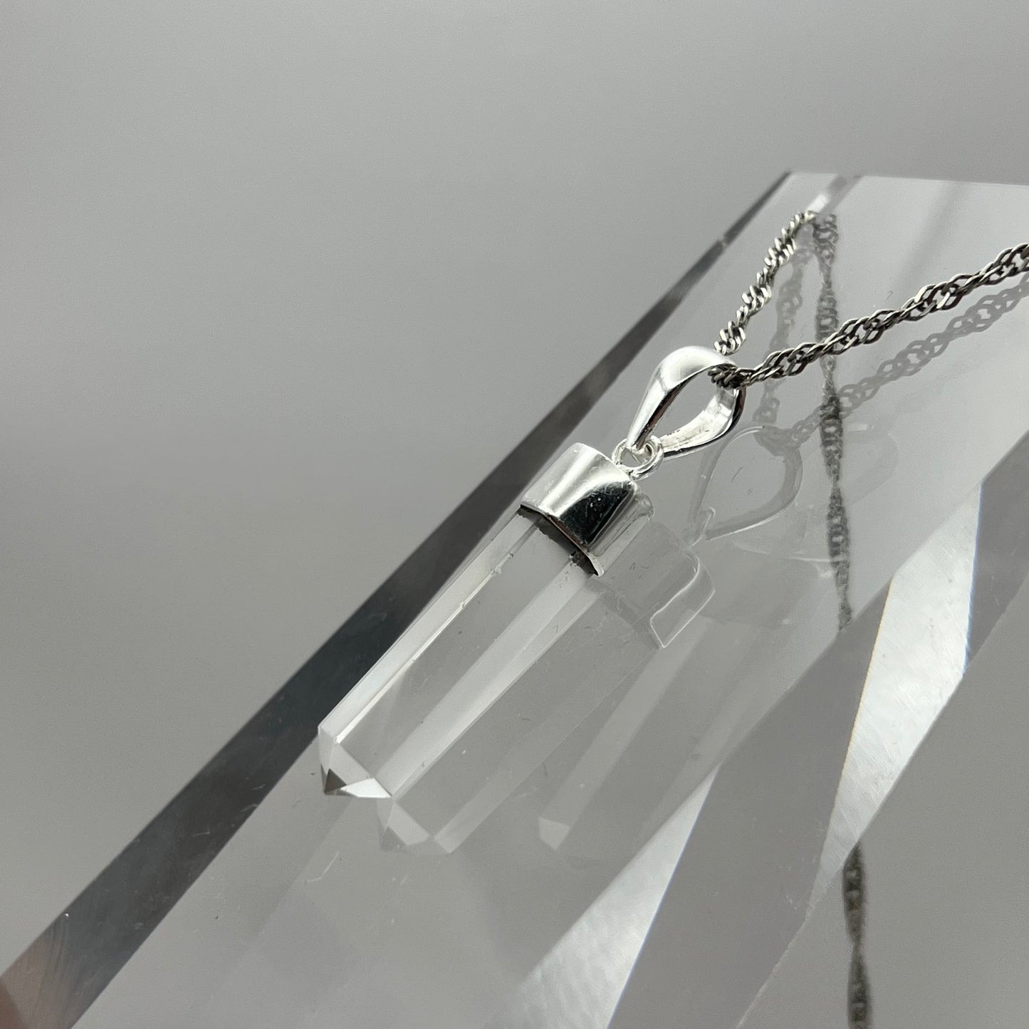 Bergkristall Anhänger (925)