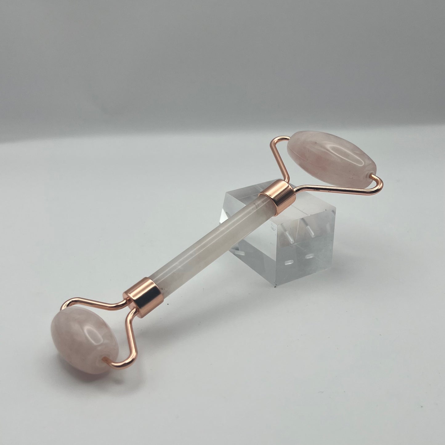 Massageroller Rosenquarz