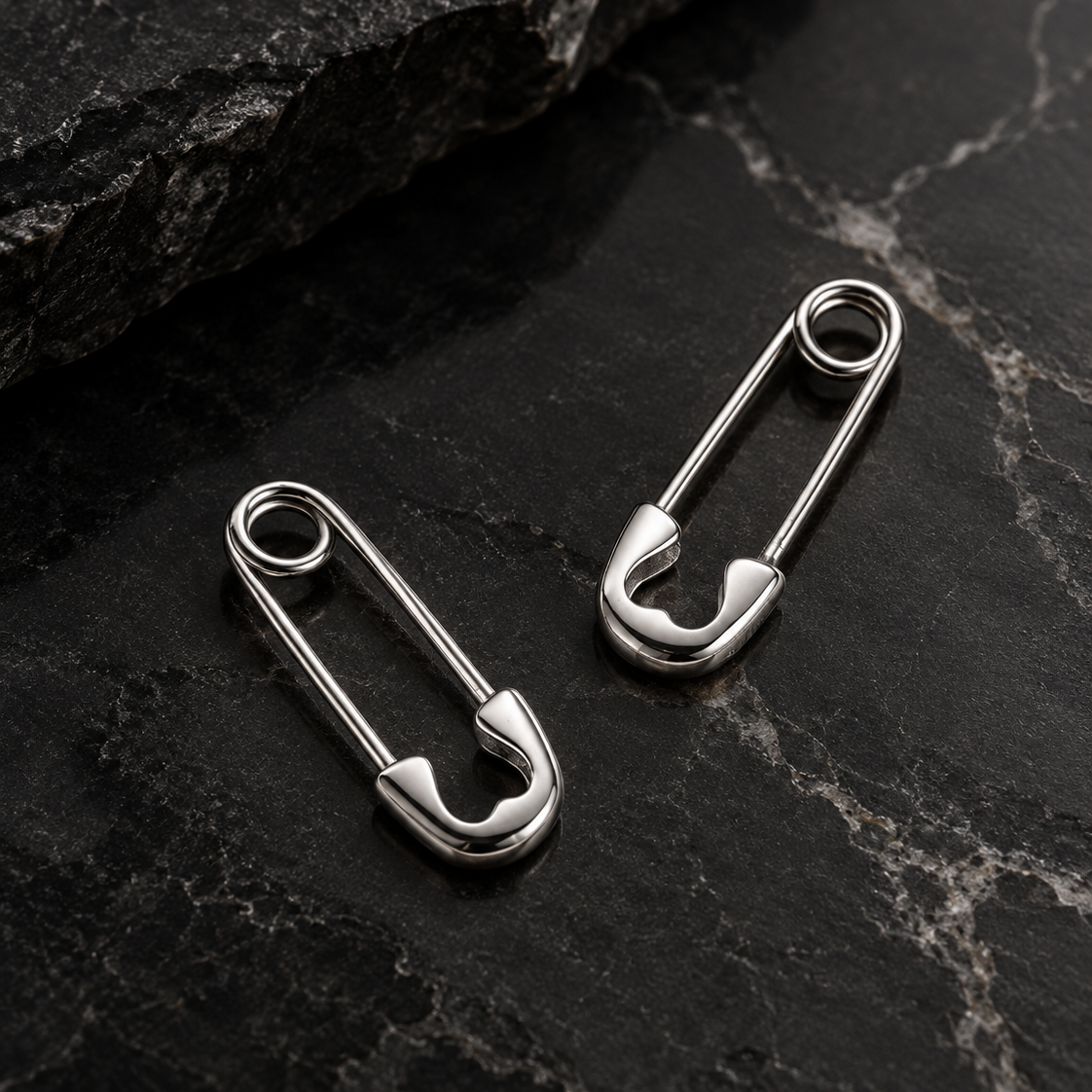 Argentia Pin Earrings