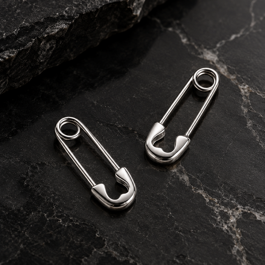 Argentia Pin Earrings