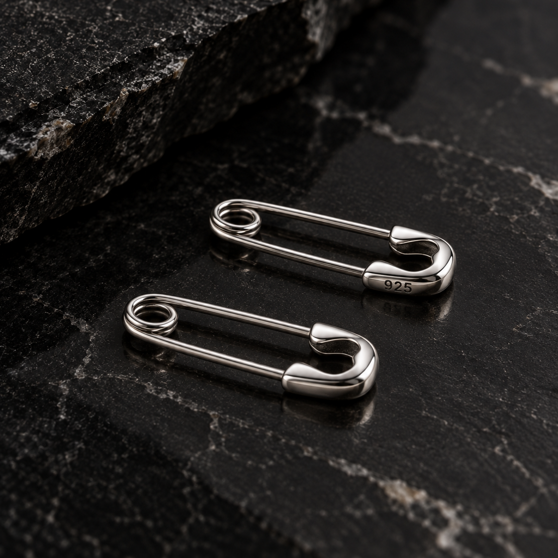 Argentia Pin Earrings